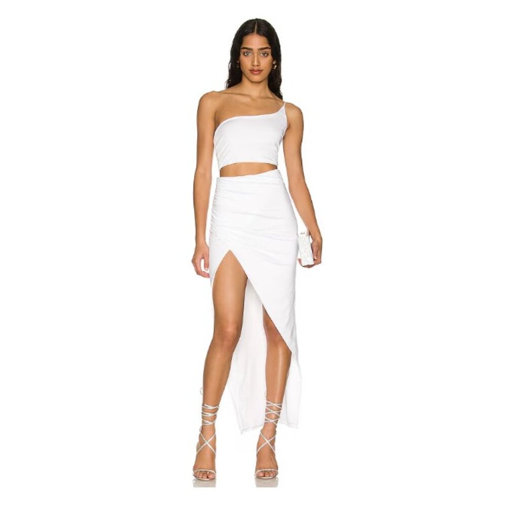 Superdown Two Piece White Maxi - image 1